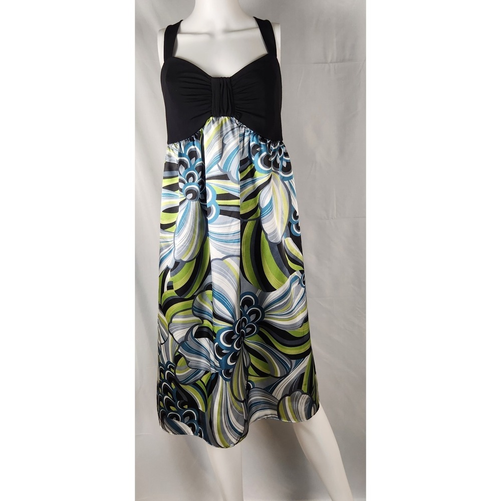 London Times Floral Y2K/2000s/Indie/Retro-Inspired Sundress 16W